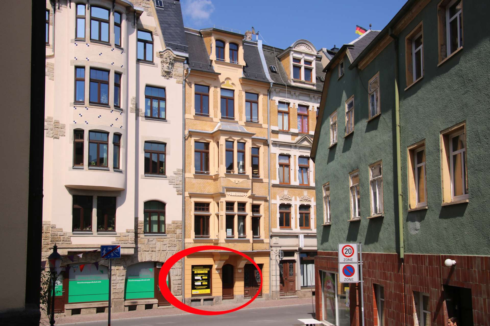 Ladengeschäft im Stadtzentrum (Gewerbe - Mieten oder Pachten) in Greiz