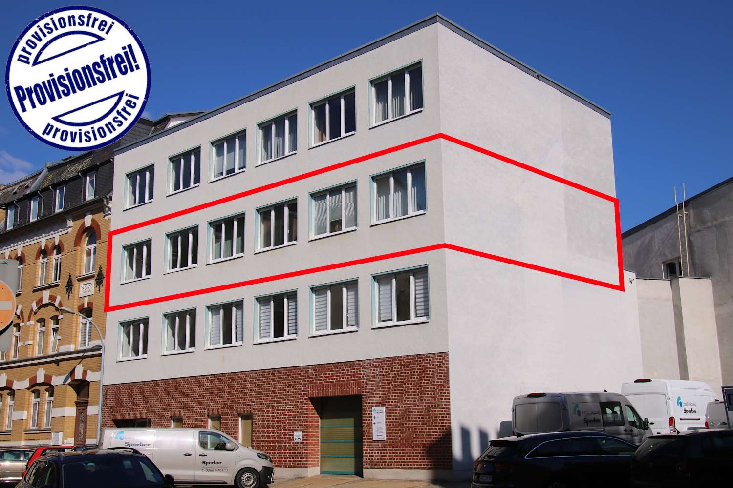 Büroetage in zentraler Lage (Gewerbe - Mieten oder Pachten) in Greiz