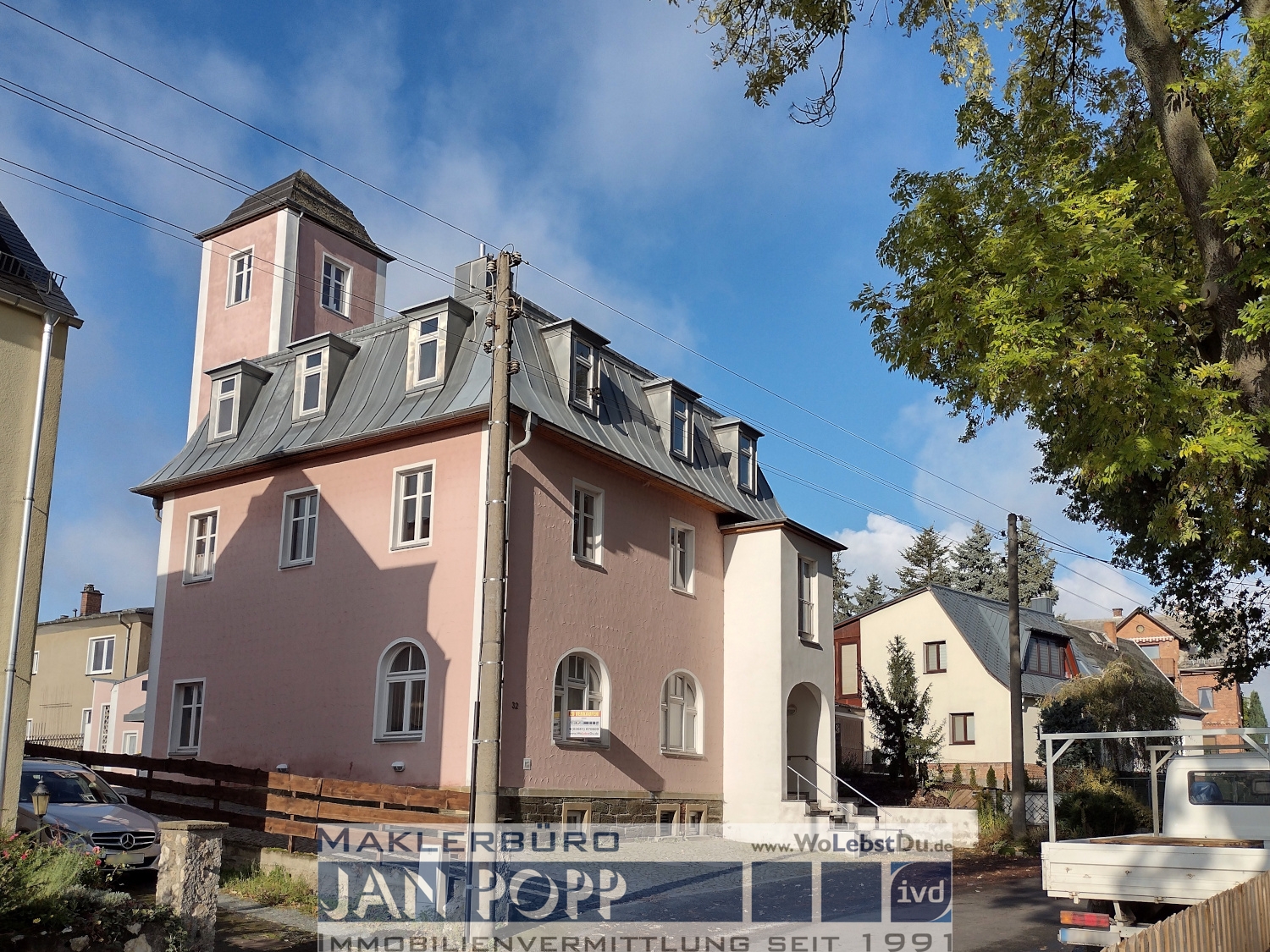 Mehrfamilienhaus mit Gewerbefläche für Handwerk oder Lager (Wohnen - Kaufen) in Greiz