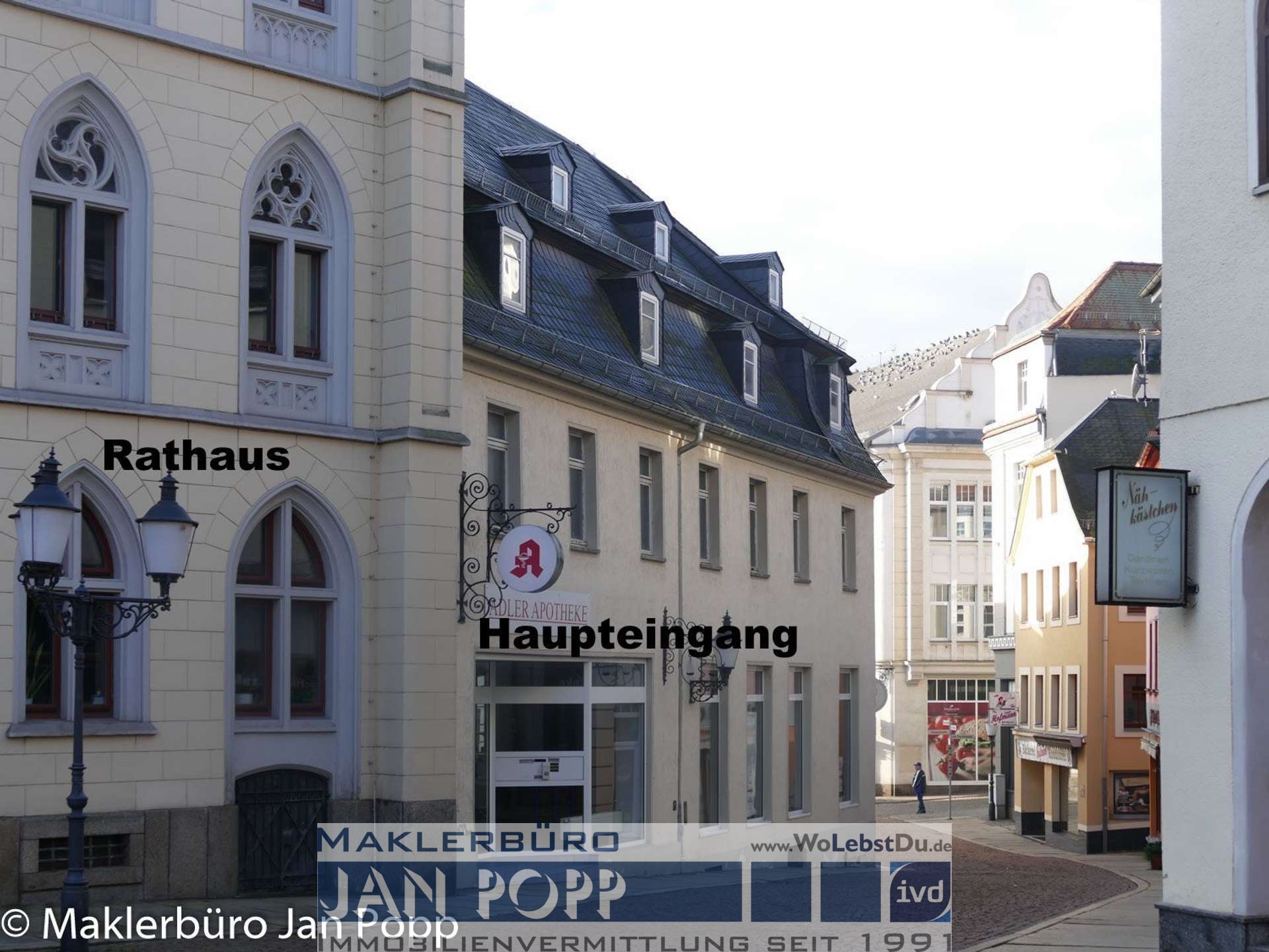 Ihr neuer Laden im Herzen von Greiz direkt neben dem Bürgermeister! (Gewerbe - Mieten oder Pachten) in Greiz