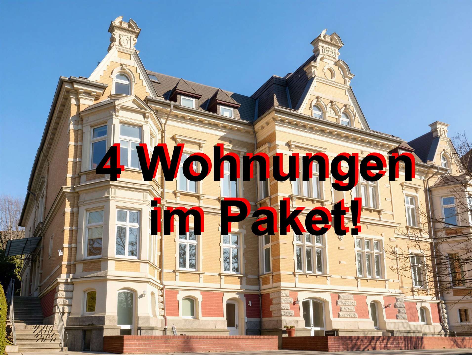 4 Wohnungen im Einzeldenkmal (Wohnen - Kaufen) in Greiz