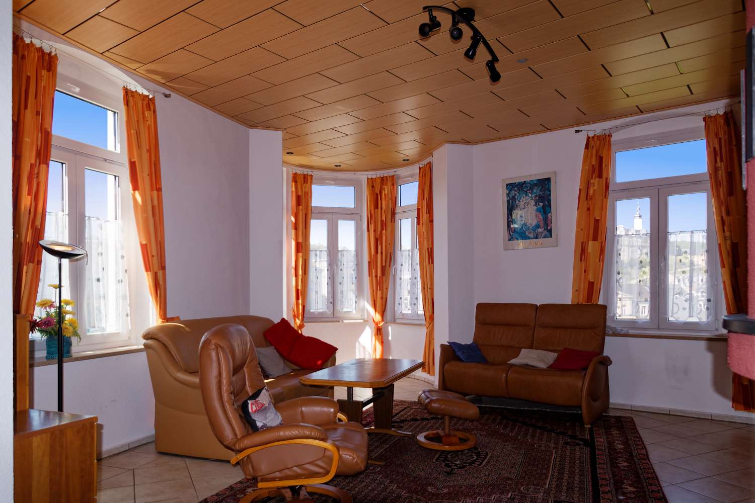 Möblierte Maisonettewohnung mit Kamin und Fußbodenheizung (Wohnen - Mieten oder Pachten) in Greiz