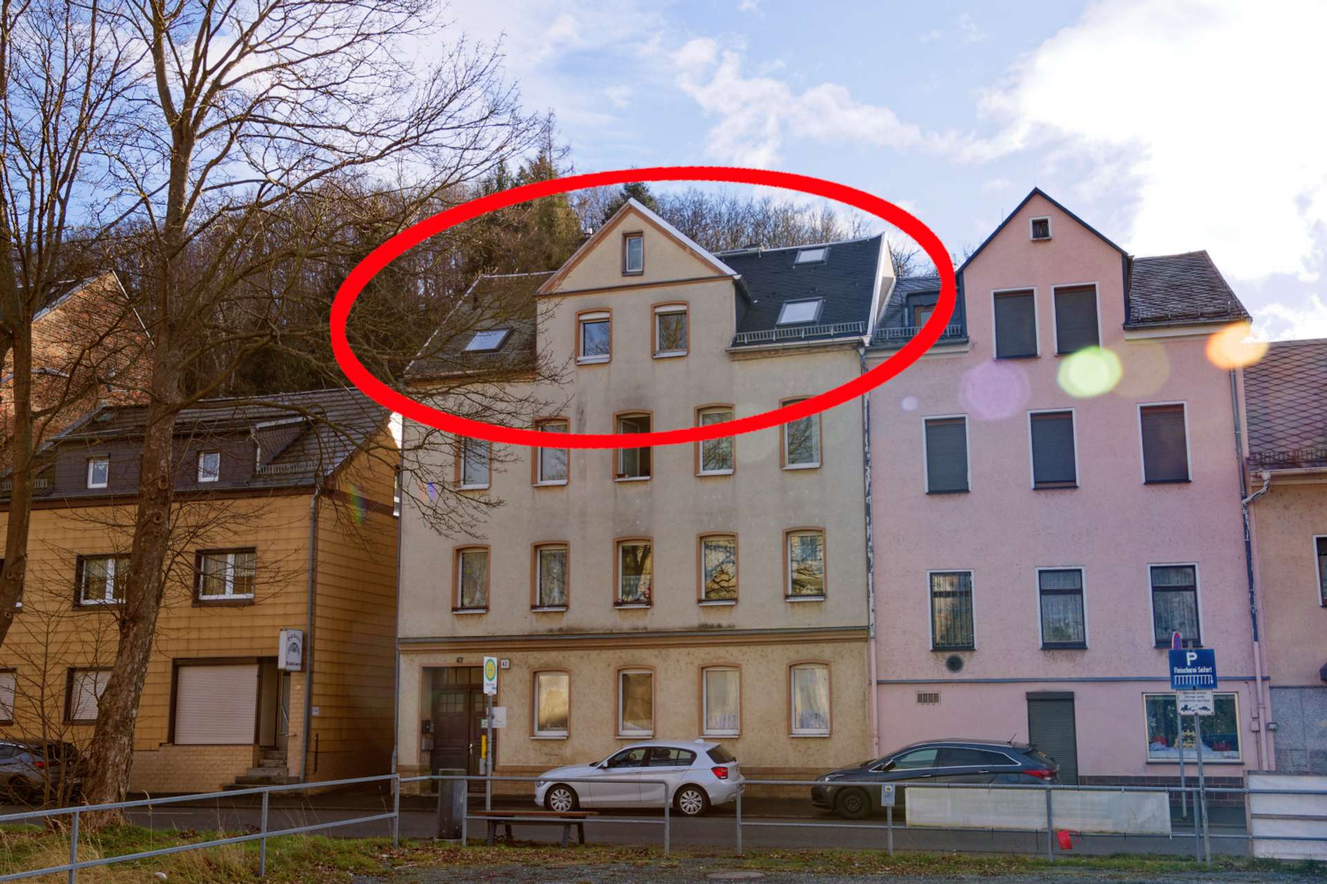 Preiswerte Maisonettewohnung mit Dachschrägen (Wohnen - Mieten oder Pachten) in Greiz