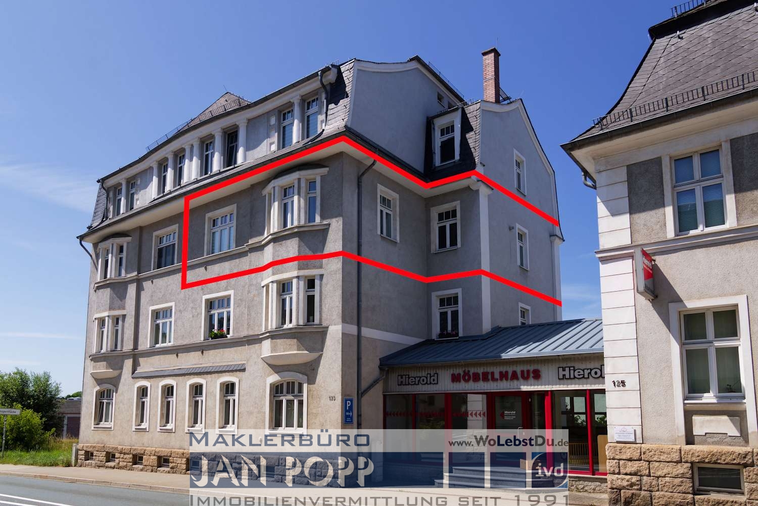 Einbauküche, Loggia und Stellplatz (Wohnen - Mieten oder Pachten) in Greiz