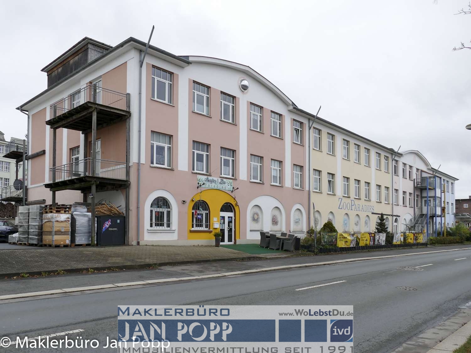 Vermietete Zweizimmerwohnung mit Balkon! (Wohnen - Kaufen) in Zeulenroda-Triebes