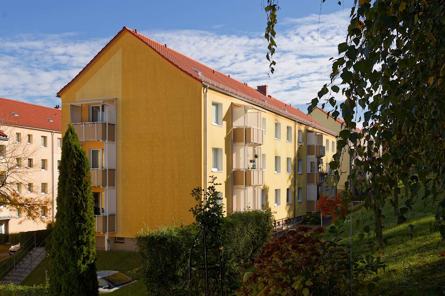 Sonnige Eigentumswohnung mit Balkon und hochwertiger Möblierung (Wohnen - Kaufen) in Greiz