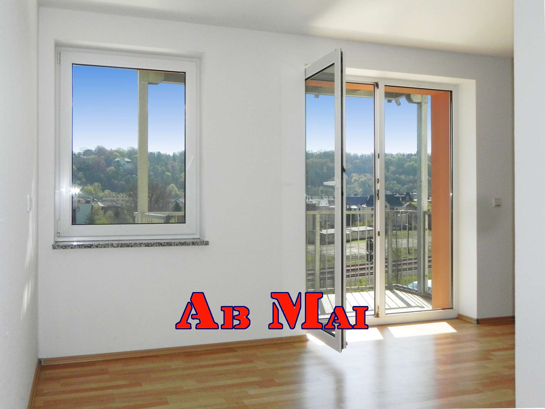 Randlage mit Balkon, Fußbodenheizung und Stellplatz (Wohnen - Mieten oder Pachten) in Greiz