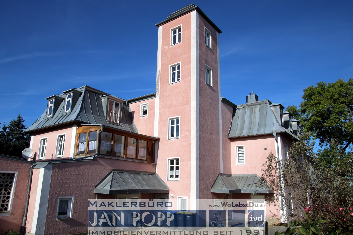 Mehrfamilienhaus mit Gewerbefläche für Handwerk oder Lager in Greiz